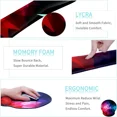 thumbnail image 6 of Keyboard Wrist Rest Pad and Mouse Pads with Wrist Rest Support Memory Foam Ergonomic Mouse Pad Set Easy Typing for Home & Office Computers,Laptop,Gaming-Multicolor, 6 of 6
