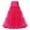 Hot Pink, variant on RUTAYY Women Boneless A Hem Wedding Dress Long Petticoat Tutu Skirt Solid Color Casual Travel Skirts