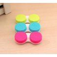 thumbnail image 2 of Lishi Colorful Contact Lens Case - Mini Soak Storage Kit for Travel, Home, and Outdoor (4 Pack), 2 of 5