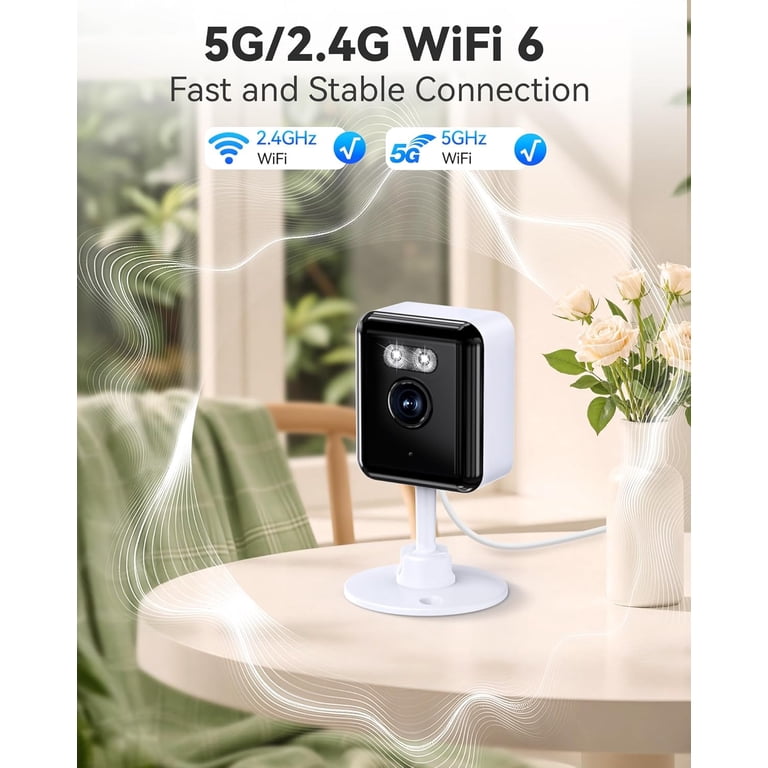 Jqimn 2K Indoor Wi-Fi Security Camera with AI photo 4