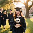thumbnail image 1 of DPTALR Graduation Hat Doll 4.7-inch Doll Graduation Gift/Celebration Souvenir/Home Decoration, 1 of 7