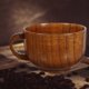 thumbnail image 3 of Taza de madera decorativa para agua, taza de café, exquisita taza de agua para el hogar y la oficina, 200 ml, 3 of 7