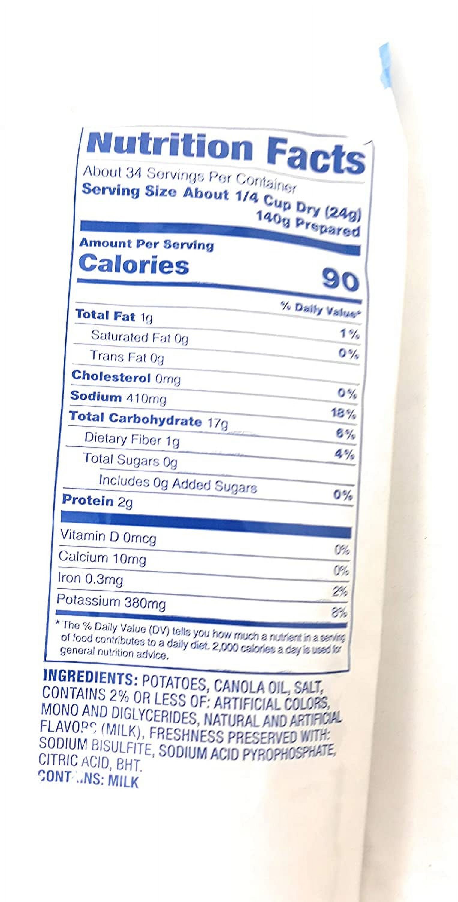 Excel Mashed Potato Pearls - 28 oz. pouch 2pk Box