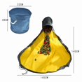 thumbnail image 2 of Organizador de juguetes, tapete de juego, canasta de juguetes para bebé, bolsa de juguetes plegable, almacenamiento infantil plegable, tapete de juego para bebé - Azul marino (L), 2 of 5