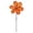 Orange, variant on Tucknest 24.8 Inch Colorful Cloth Windmill Outdoor Pinwheel Spinner, Fiberglass Rod Garden Stake Decoration for Yard Patio Lawn, Orange