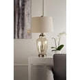 thumbnail image 3 of OK Lighting OK-5713 28.50"H Golden Gaze Glass Table Lamp, 3 of 5