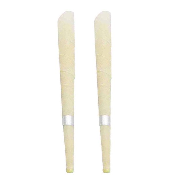 Minnieouse 5 pares profesional ligero Kit de eliminación de cera de los oídos en forma de cuerno buen olor velas especiales cera de aromaterapia cuidado de los oídos Minnieouse CE014175-00