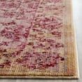 thumbnail image 4 of SAFAVIEH Valencia Cionadogh Floral Bordered Polyester Area Rug, Pink/Multi, 8' x 10', 4 of 6