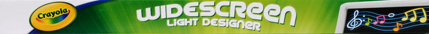 crayola widescreen light designer tablet