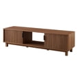 thumbnail image 4 of 58" 2-Door Wood TV Stand with Reeded Fronts - Mocha, 4 of 12