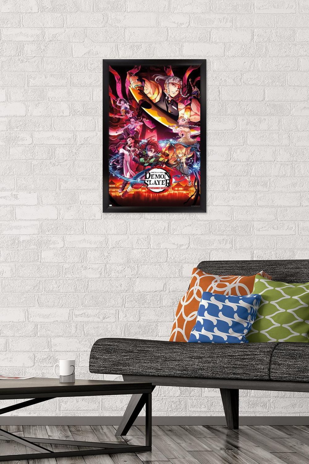 Demon Slayer - Key Visual 1 Wall Poster, 22.375" x 34"
