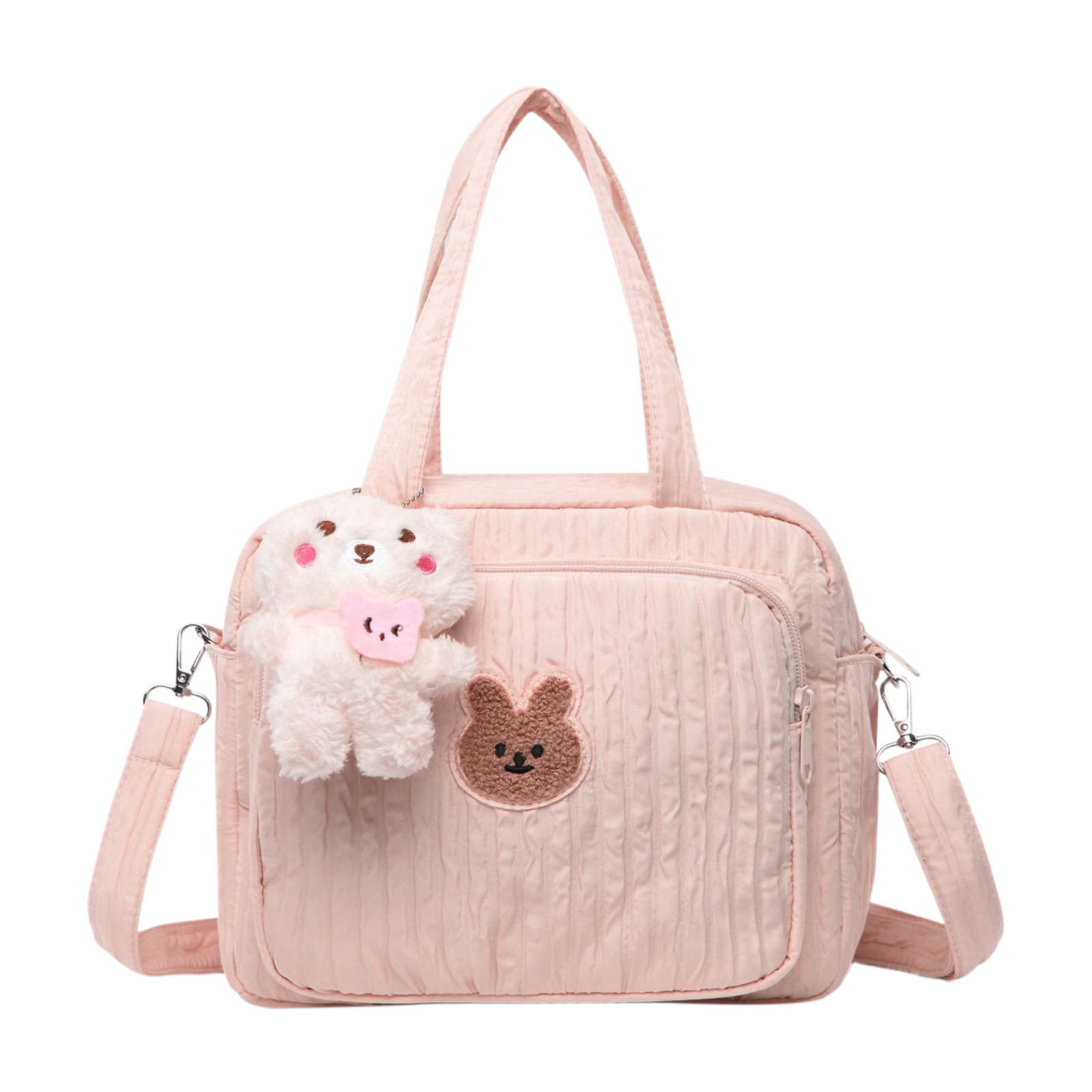 ddioayh Baby Diaper Tote Bag,Cute Baby Stroller Bag,Crossbody Bag Maternity Bag,Perfect for Travel and Outgoing,Baby Things Storage Bag
