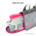 thumbnail image 6 of oliso Carry Bag M3Pro and M2Pro mini Irons - Fits Most mini Travel Size Irons, Ideal for Travel or Storage - Raspberry, 6 of 7