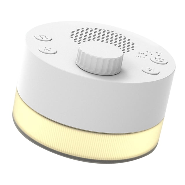 Ayuda para dormir de la máquina para dormir de ruido recargable, fácil de usar, para adultos para bebés con 24 sonidos, portátiles para viajar