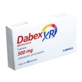 thumbnail image 3 of Dabex XR Metformina 500 mg liberación prolongada 60 tabletas, 3 of 4