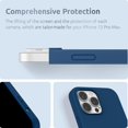 thumbnail image 4 of Étui en Silicone Compatible avec iPhone 13 Pro Max 6.7 Pouces, Gel Silicone Liquide Caoutchouc Protection Complète, 4 of 5