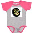 thumbnail image 3 of Inktastic Dart Board Boys or Girls Baby Bodysuit, 3 of 5