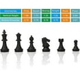 thumbnail image 3 of Magnetic Travel Chess Set With Acsergery Folding Chess Board Educational Toys For Kids And Gift, 3 of 5