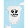 thumbnail image 3 of Getting Picked Up By Women Bodysuit Infant -Smartprints Designs,  Newborn, 3 of 4