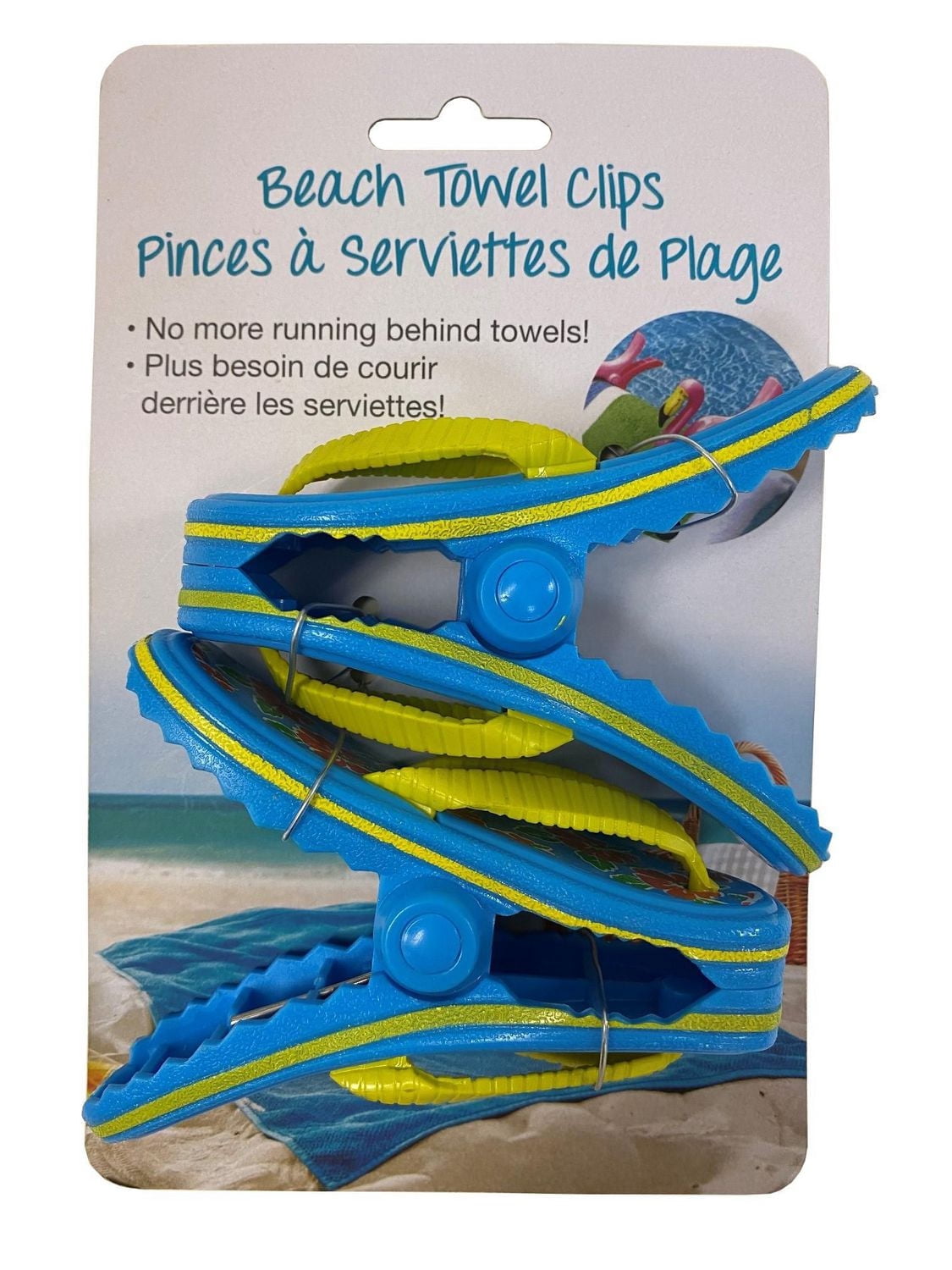 Beach Towel Clips - Sandals