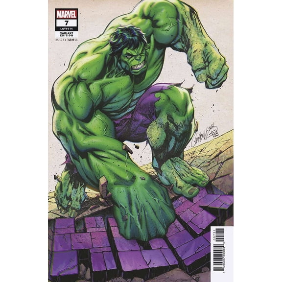 Hulk (7th Series) #7B VF ; Marvel Comic Book