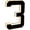 3, variant on 9 Inch Solar Lighted House Numbers for Outside,1 Pcs Light Up Waterproof LED Address Signs,Backlit Illuminated Exterior Modern Houses Number Light,Home Garage Shop Numbers Light Sign (1)