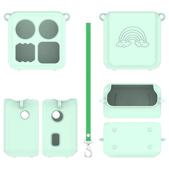 Étui de Protection en Silicone pour Petit Lecteur Audio, Housse Compatible Yoto Mini, Options Multicolores, Résistant aux Chutes et Anti-Rayures, Accessoire de Voyage Portable