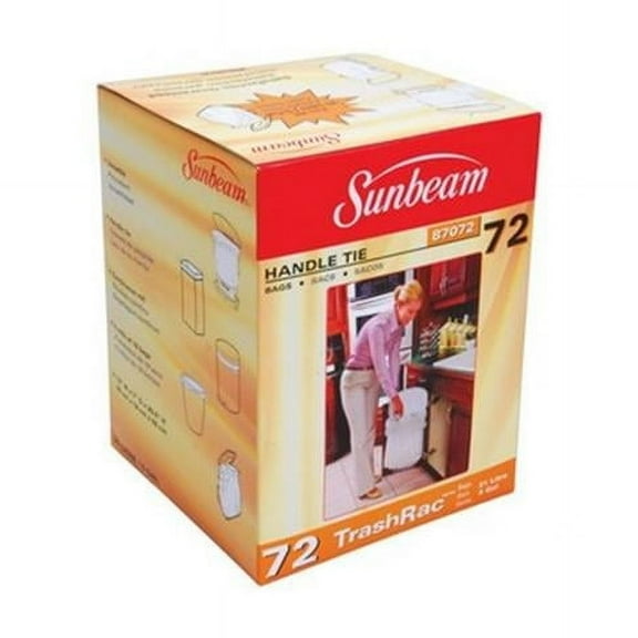 Sunbeam Trashrac 87072 5 gal Trash Bags