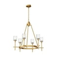 thumbnail image 5 of CH314306UBRC-Kuzco Lighting-Salita - 6 Light Chandelier-Urban Bronze Finish-Ribbed Glass Color, 5 of 5