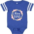 thumbnail image 3 of Inktastic Nicu Graduate Girls Floral Wreath Girls Baby Bodysuit, 3 of 5
