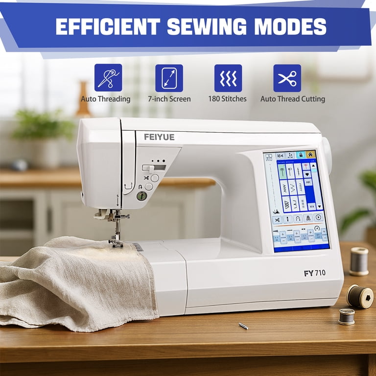 FEIYUE FY710 Computerized Sewing Machine with 180 Built-In