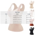 thumbnail image 3 of Women Thermal Sleeveless Camisole Built-in Bra Fleece Lined Warm V Neck Tank Top Solid Color Stretchy Slim Fit Winter Layering Underwear Vest, 3 of 5
