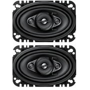 Pioneer TS-A4670F 4" x 6" 210 Watts Max 4-Way A-Series Car Audio Coaxial Speaker