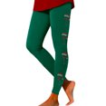 thumbnail image 1 of Zhanying Tenue de Noël Femme Style Laid de Noël Collants Rayés Noirs et Rouges Anti-Roulis Grande Taille Vert TG, 1 of 5