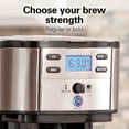 Hamilton Beach 2Way Coffee Maker, SingleServe or 12 Cups, Glass