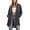 Dark Gray, variant on Stralyhd Women's Zip Up Hoodies Oversized Long Tunic Sweatshirts Casual Long Sleeve Cool Weather 2026 Fall Hoodie Jacket Coat Khaki M