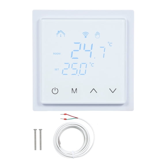 Smart Heat Floor Wall Thermostat 16A Electric Home Underfloor Warm Heating Temperature Controller ,Easy to Install