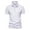 White, variant on Njoeus Men's Athletic Shirts & Tees Mens Tops Men's Basic T-Shirt Summer Sports Tees Slim Fitted Short Sleeve Cotton Shirts for Men Lapel Zip-Up Bottom Shirt Casual Work Top Blouses Mens Muscle Tank T