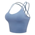 thumbnail image 1 of Tinglu Sling Tube Top Fitness Yoga Vest Pads Wrapped Chest Tank Tops Sport Bras, 1 of 8