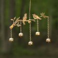 Bargains! Happy Gardens Bird Wind Chimes 5 Suspended Bells for Garden