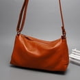 thumbnail image 3 of Bolsos de mujer de piel auténtica, bolsos cruzados de un solo hombro, bolsos pequeños informales, bolsos cruzados sencillos de piel de vaca suave para mujer, 3 of 6