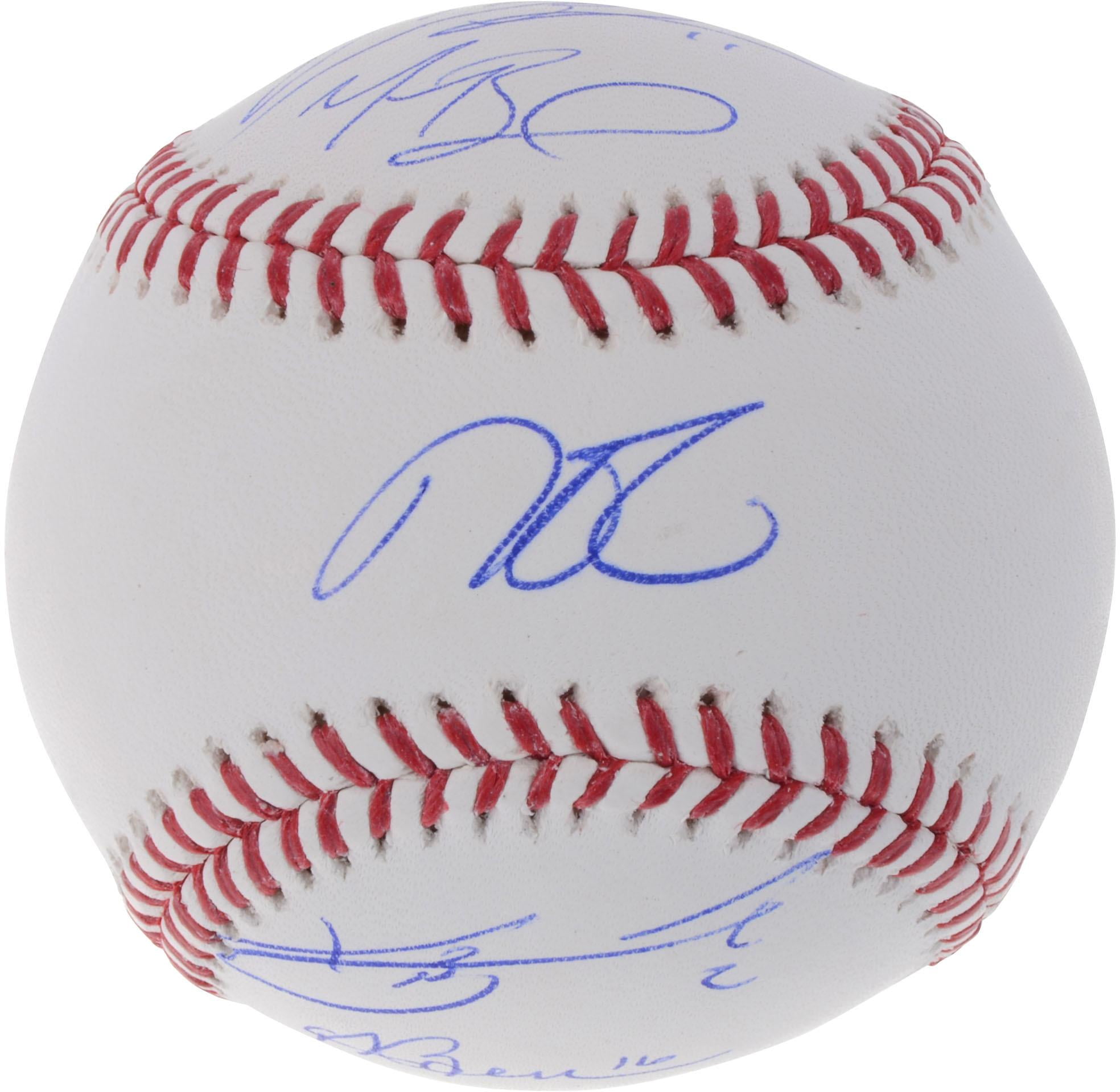 andrew benintendi autographed baseball