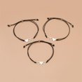 thumbnail image 4 of 3pieces/set Sister Matching Bracelets With Card Promise Distance Bracelets Girls Friendship Birthday Gift Jewelry Bangle, 4 of 5