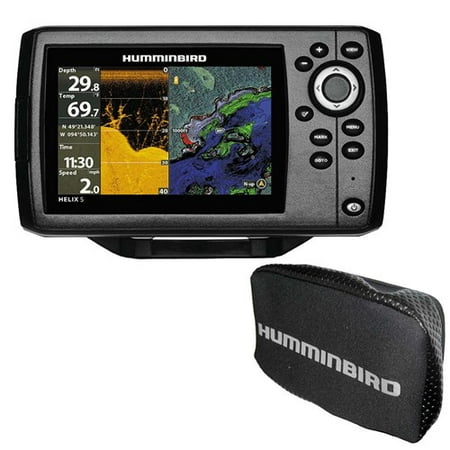 Hummingbird HELIX 5 Chirp DI GPS G2 Combo with Free Cover 410220-1COVER GPS with cover