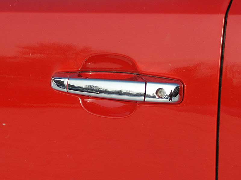Bowl Cover Inserts 2007-2013 GMC SIERRA 2DR 1500 Chrome Door Handle Covers