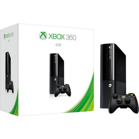 Microsoft Xbox 360 4GB Console, Black