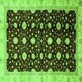 thumbnail image 1 of Ahgly Company Indoor Square Oriental Green Traditional Area Rugs, 3' Square, 1 of 4