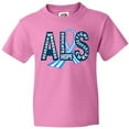 thumbnail image 3 of Inktastic ALS Awareness Ribbon Youth T-Shirt, 3 of 5