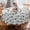 -, variant on Christmas Tablecloth 60x60 Inch Round, Washable Merry Christmas Tree Vintage Waterproof Table Cloth Seasonal Winter Holiday Scallop Edge Dining Table Cover Home Party Decorations