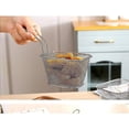 thumbnail image 3 of 2pcs Mini Square Fry Baskets 19*7.5*6.5cm Frying Fries Chips Baskets French Fries Desk Kitchen Cooking Tool, 3 of 4